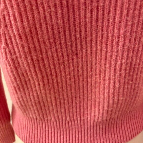 rag & bone Pierce cashmere funnel neck sweater in Pink - Picture 12 of 12